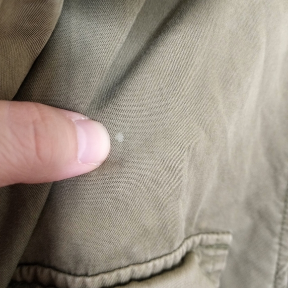 Velvet by Graham & Spencer Green Utility Jacket XS - Picture 6 of 6